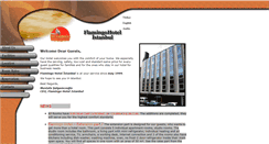 Desktop Screenshot of flamingohotelistanbul.com